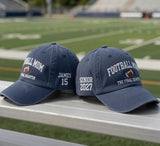 Custom Senior Football Mom Embroidered Hat, Class of Graduate Dad Cap, Varsity Sports Team Baseball Hat, Senior Night Gift Cap