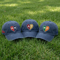 House Divided Make your Own Washed Hat For any Team, Custom University Schools Sport Hat, Custom House Divided Cap