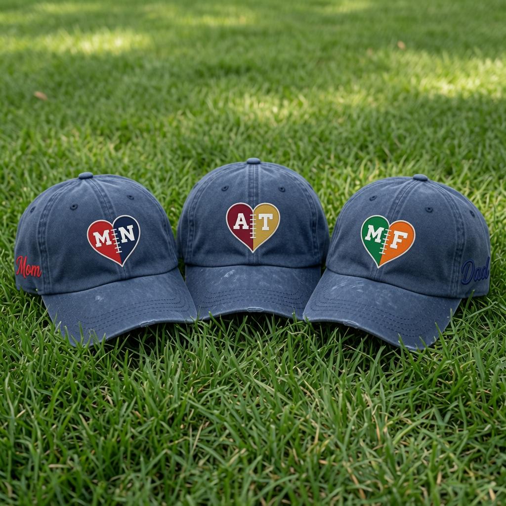 House Divided Make your Own Washed Hat For any Team, Custom University Schools Sport Hat, Custom House Divided Cap