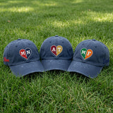 House Divided Make your Own Washed Hat For any Team, Custom University Schools Sport Hat, Custom House Divided Cap