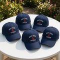 Personalized Anchor Embroidered Hat, Custom Boat Name Nautical Baseball Cap, Boating Gift, vacation gift