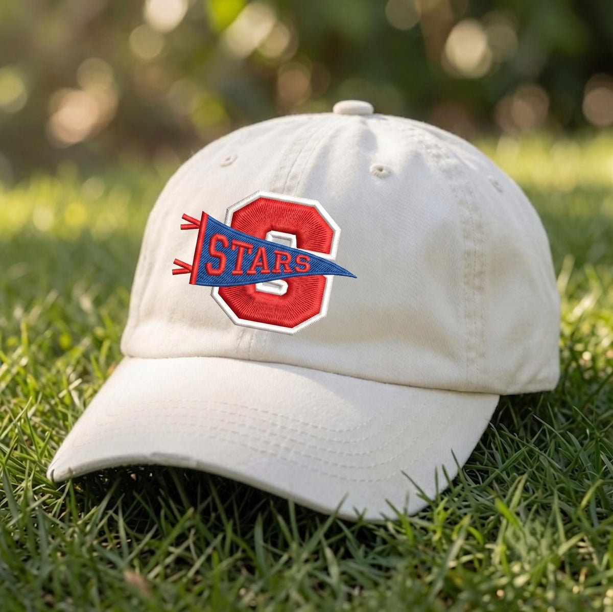 Personalized Mascot Hat, Custom Team Mascot Cap, Embroidered School Spirit Hat, Custom Sports Team Dad Hat, Game Day Baseball Cap Gift