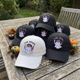 Custom Ghost Embroidered Dad Hat, Bachelorette Party Gift