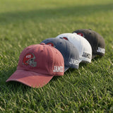 Custom Football Helmet Embroidered Hat - Personalized Name & Number Varsity Cap