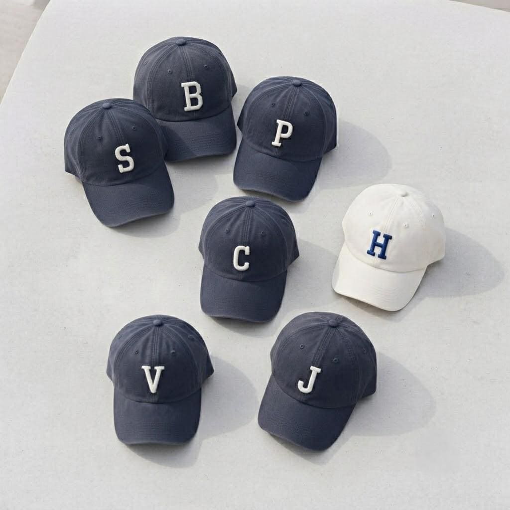 Custom Letter Bride & Babe Squad Embroidered Hat - Bachelorette Party Cap