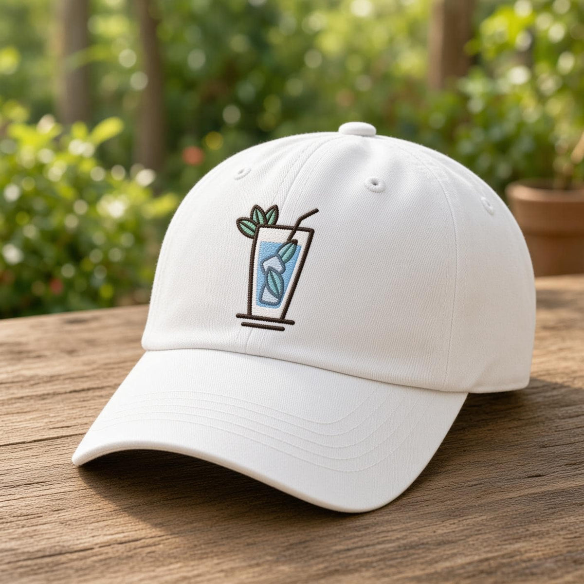 Custom Cocktail Embroidered Hat, Cute Pink Margarita Drink Dad Hat, Summer Beach Vacation Baseball Cap, Bachelorette Girls Trip Party Gift