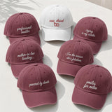 Custom Funny Quote Embroidered Hat - Case Closed Bachelorette Party Cap