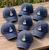 Football Ghost Embroidered Hat, Funny Halloween Football Player Dad Hat, Cute Spooky Season Baseball Cap, Game Day Gift Football Mom
