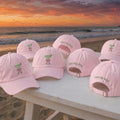 Personalized Cocktail Embroidered Hat, Custom Bachelorette Baseball Cap, Matching Party Gift