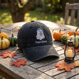 Custom Matching Family Ghost Halloween Hat, Papa Ghost Mama Ghost Embroidered Dad Hat, Mini Boo Cute Spooky Baseball Cap Family Gift