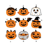Custom Halloween Pumpkin Embroidered Hat, Witch Cat Mummy Bat Dad Hat, Vintage Washed Baseball Cap, Personalized Spooky Fall Costume Gifts