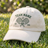 Custom Embroidered Pickleball Hat - Personalized Team Name Baseball Cap