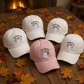 Ghost Bride Embroidered Hat, Cute Halloween Bachelorette Baseball Cap, Bridesmaid Party Gift