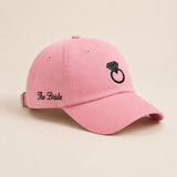 Custom Witch Bridal Party Embroidered Hat, Spooky Bachelorette Baseball Cap, Matching Girls Trip Gift