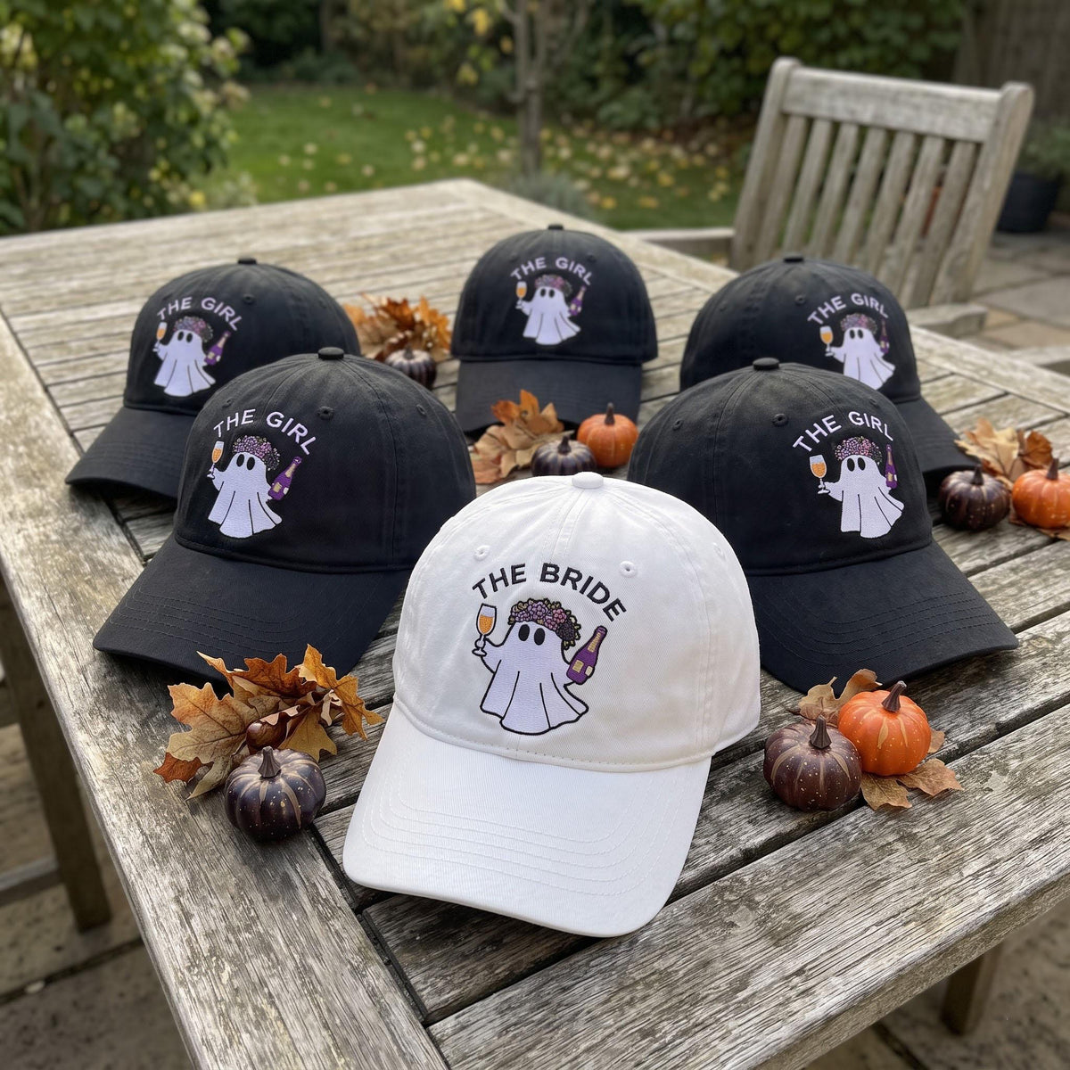 Custom Ghost Embroidered Dad Hat, Bachelorette Party Gift