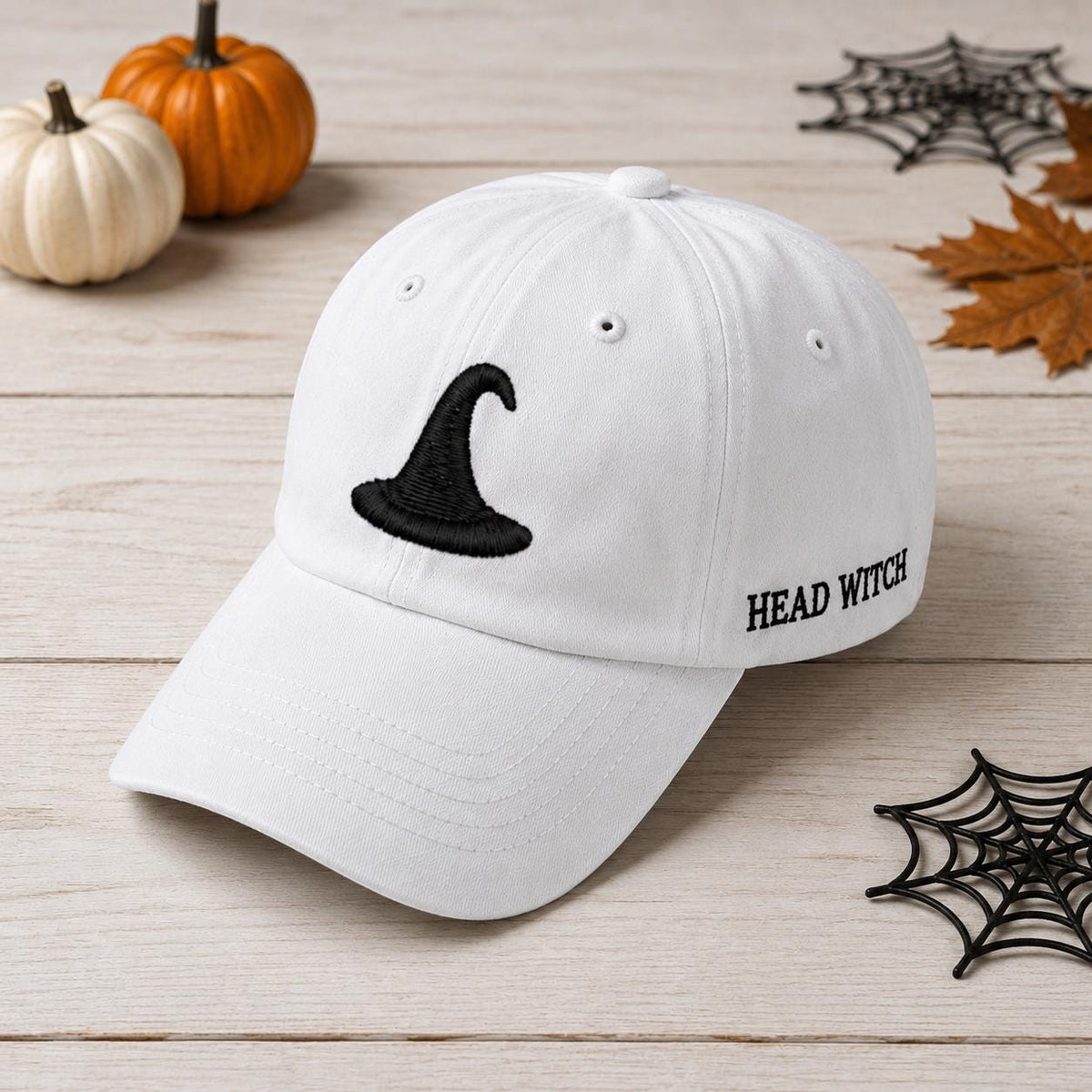 Custom Witch Bridal Party Embroidered Hat, Halloween Bachelorette Baseball Cap, Girls Trip Gift
