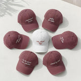 Custom Funny Quote Embroidered Hat - Case Closed Bachelorette Party Cap