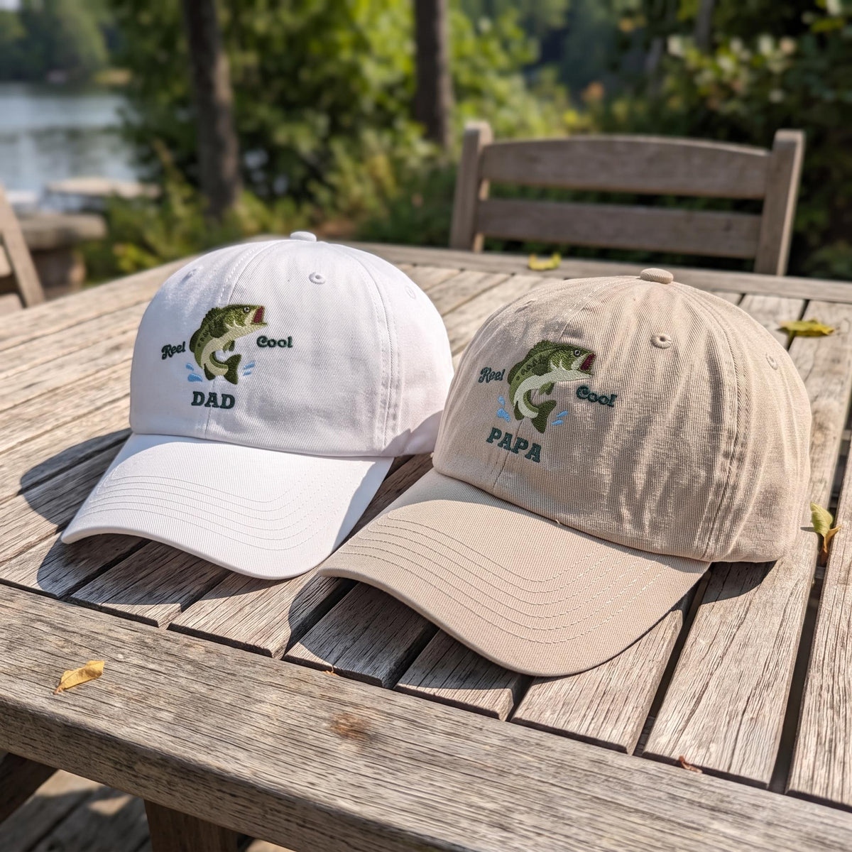 Custom Fishing Dad Embroidered Hat, Personalized Papa Bass Fish Cap, Fisherman Gift, Fishing Hat For Dad, Outdoorsy Fishing Accessory