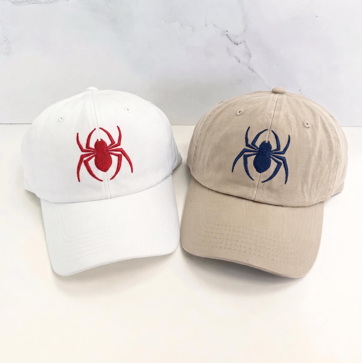 Minimalist Spider Embroidered Hat, Cute Insect Baseball Cap, Nature Lover Gift, Unisex Dad Hat, Casual Graphic Cap