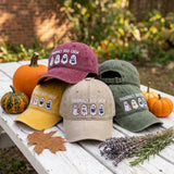 Custom Pharmacy Boo Crew Embroidered Hat - Personalized Medical Halloween Cap