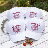 Custom Boo Boo Crew Embroidered Hat, Ghost Nurse Halloween Dad Hat, Personalized Side Name Baseball Cap, Vintage Washed Spooky Season Gift