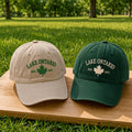 Lake Ontario Embroidered Hat, Vintage Great Lakes Baseball Cap, Canadian Cottage Gift