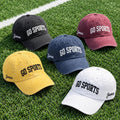 Custom Go Sports Embroidered Hat, Athletic Fan Cap, Baseball Dad Hat, Stadium Game Piece, Sports Lover Gift, Football Season Accessory