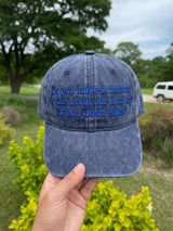 Embroidered New York Football Dad Hat
