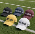 Personalized Sports Team Hat, Asst Coach Embroidered Cap, Custom Baseball Dad Cap, Game Day Headwear, Coach Appreciation Present