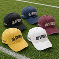Custom Go Sports Embroidered Hat, Stadium Fan Cap, Vintage Dad Hat, Bleacher Cheer Item, Tailgate Party Present, Match Day Accessory