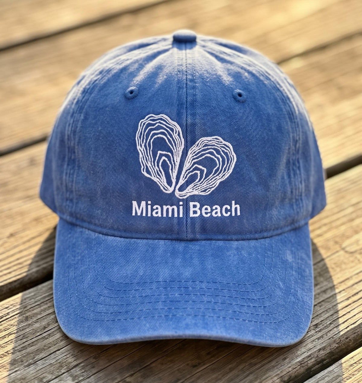 Personalized Oyster Heart Embroidered Hat, Custom Date Coastal Baseball Cap, Beach Lover Gift