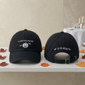 Witch Martini Embroidered Halloween Hat, Spooky Cocktail Baseball Cap, Fall Party Gift