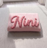 Custom Embroidered Chenille Yarn Grandma Sweatshirt, Cute Gigi Nana Nini Poppy Crewneck, Personalized Grandma Gift For Women Mom Mother