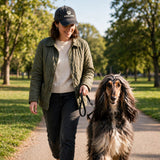Custom Embroidered Afghan Hound Paw Hat – Elegant Sighthound Paw Baseball Cap, Washed Cotton Gift for Afghan Hound Lovers