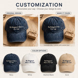 Custom Embroidered Cap My Bodyguard Wears a Fur Coat Hat