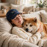 Funny Gift for Akita Owners, Loyal Dignified Slightly Stubborn Embroidered Cap