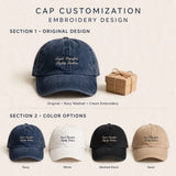Funny Gift for Akita Owners, Loyal Dignified Slightly Stubborn Embroidered Cap