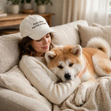 Funny Gift for Akita Owners, Fluffy Fierce Fully in Charge Embroidered Cap