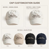 Funny Gift for Akita Owners, Fluffy Fierce Fully in Charge Embroidered Cap