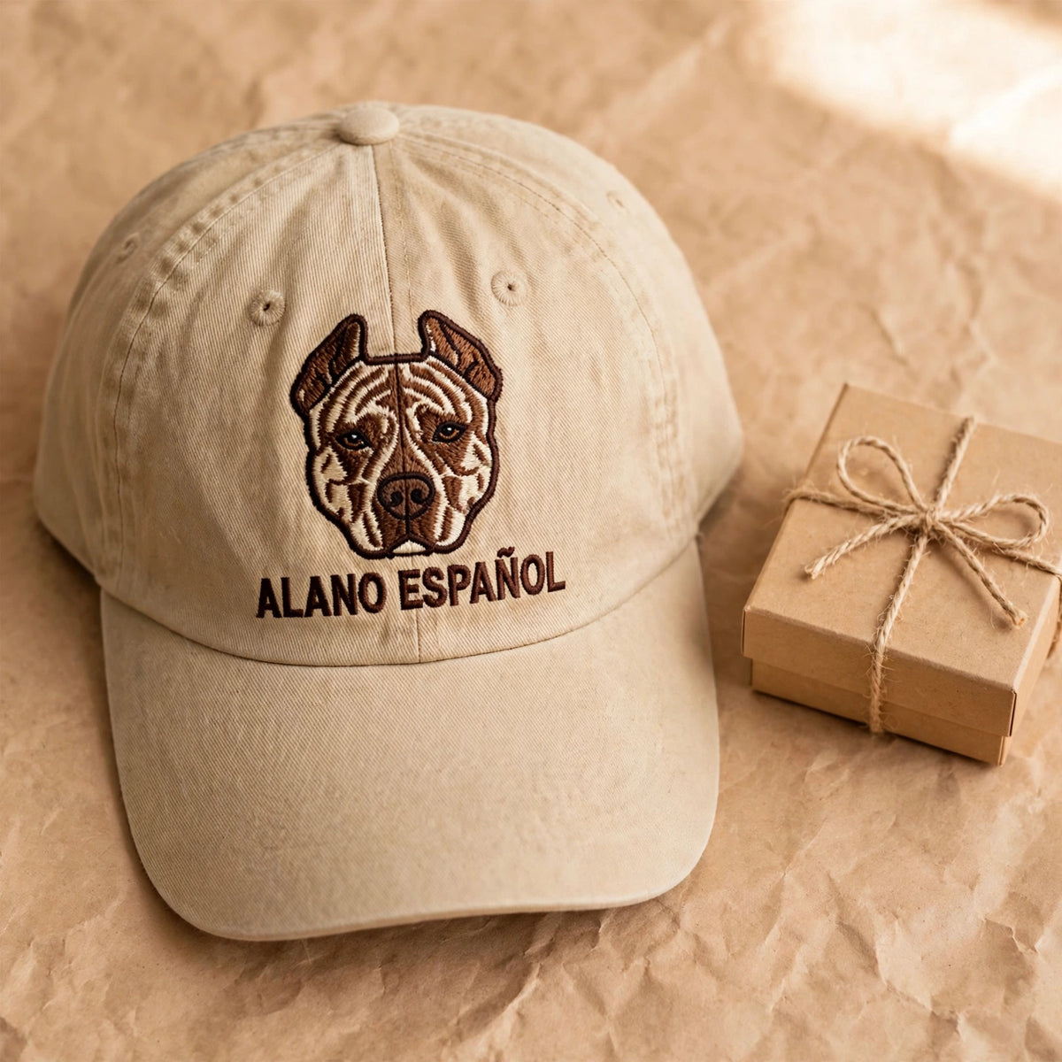 Alano Español Dog Hat, Custom Embroidered Spanish Alano Face Baseball Cap, Gift for Dog Lovers
