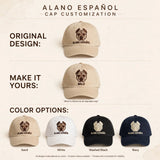 Alano Español Dog Hat, Custom Embroidered Spanish Alano Face Baseball Cap, Gift for Dog Lovers
