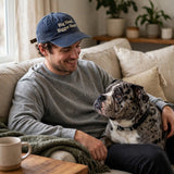 Funny Gift for Alapaha Owners, Big Head Bigger Heart Bulldog Embroidered Cap