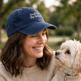 Funny Gift for Alopekis Owners, Small Fox Big Opinions Embroidered Cap