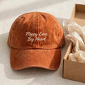 Funny Gift for American Cocker Spaniel Owners, Floppy Ears Big Heart Embroidered Cap