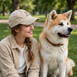 American Akita Cap, Custom Embroidered Large Spitz Dog Face Baseball Cap, Gift for Dog Lovers