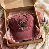American Mastiff Mom Gift, Personalized Gentle Giant Dog Mom Embroidered Cap for Dog Moms