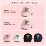 American Pit Bull Terrier Mom Gift, Personalized Loyal Dog Mom Embroidered Cap for Dog Moms