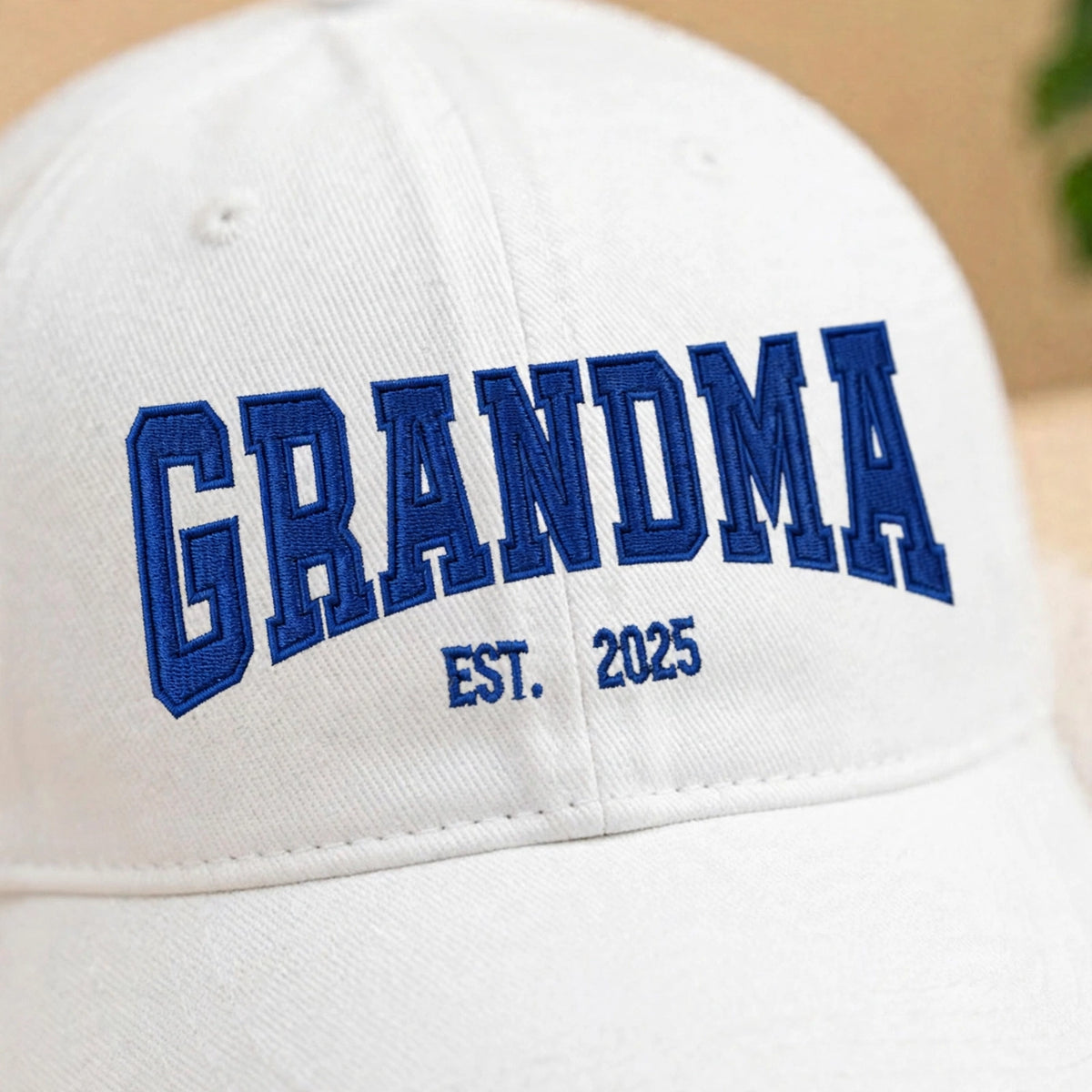 Custom Grandma Embroidered Hat, Personalized Baseball Hat, Gift For New Grandma Grandpa, Pregnancy Announcement, Mothers day gift