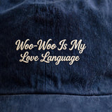 Funny Gift for Alaskan Malamute Owners, Woo Woo Is My Love Language Embroidered Cap