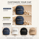 Custom Embroidered Guardian by Day Couch Potato by Night Hat – Funny Atlas Mountain Dog Baseball Cap, Washed Cotton Gift